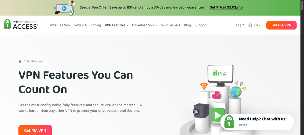 Private Internet Access (PIA)