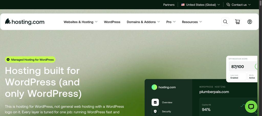 Hosting WordPress hosing