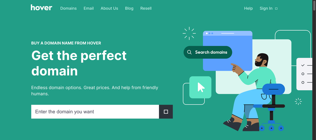 hover domain registrar