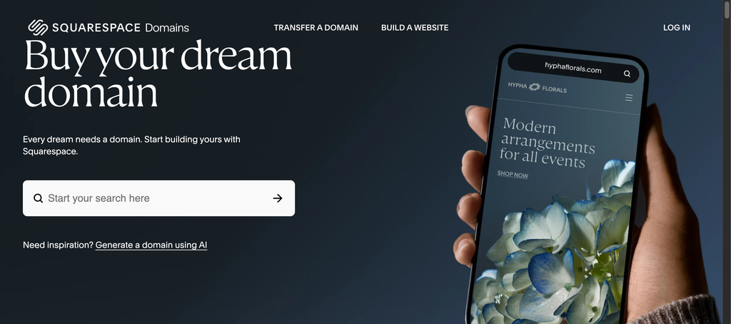 squarespace domain registrar