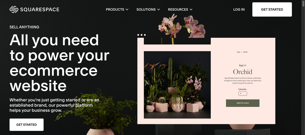 squarespace ecommerce platform