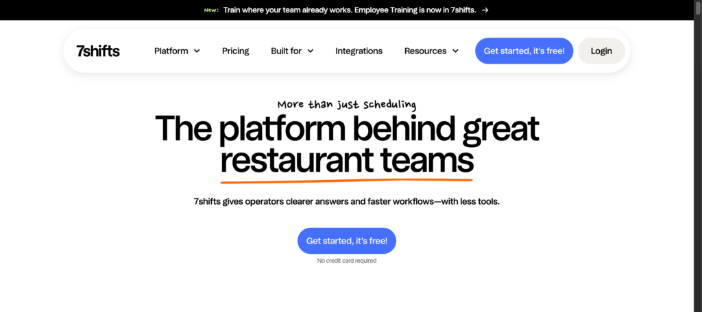 7shifts employee scheduling app