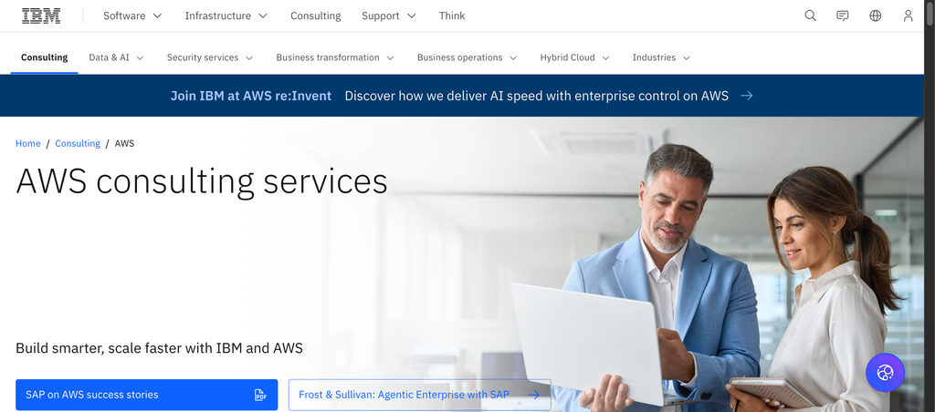 IBM AWS services