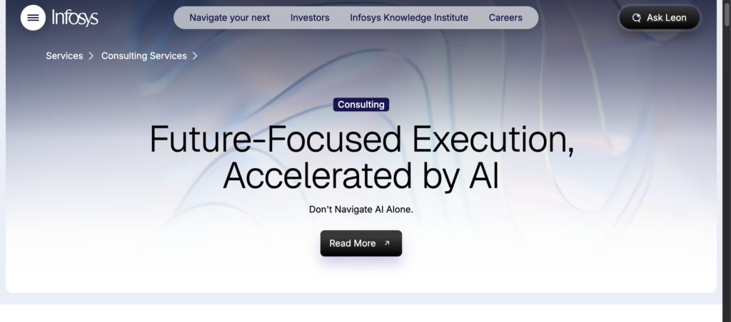 Infosys Cobalt cloud services