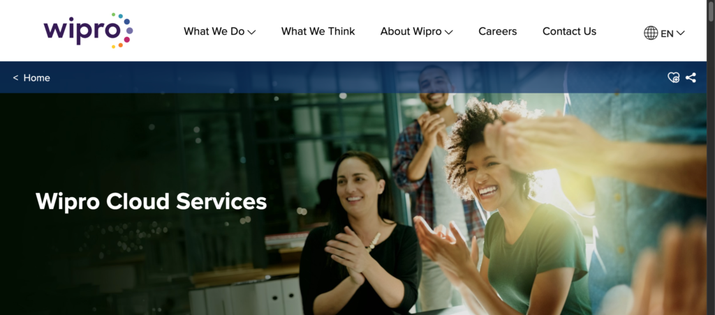 Wipro cloud services