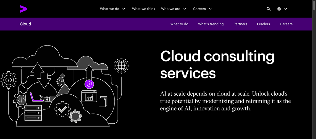 Accenture cloud consulting services