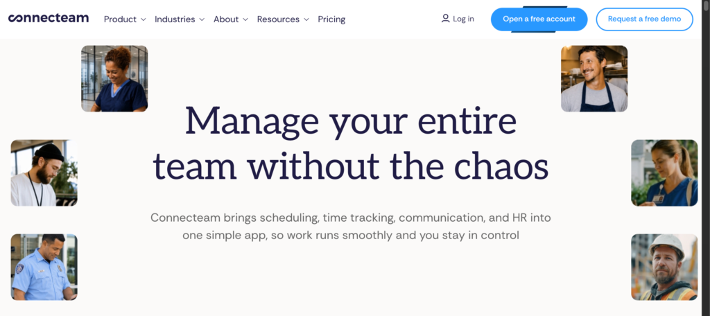 connecteam employee scheduling app