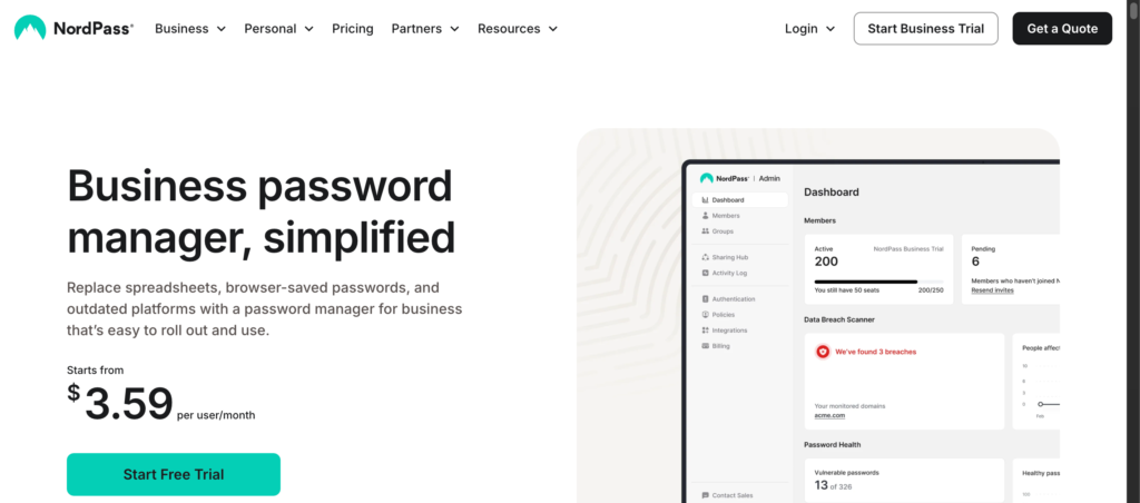nordpass password manager