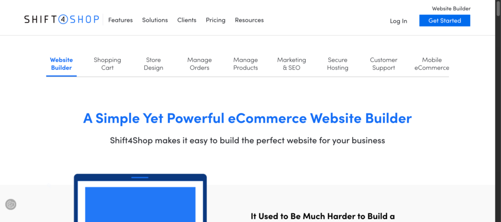 ship4shop website builder